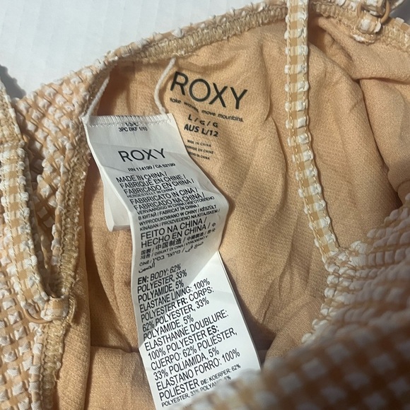 Roxy Apricot Textured Swimwear - Picture 4 of 10